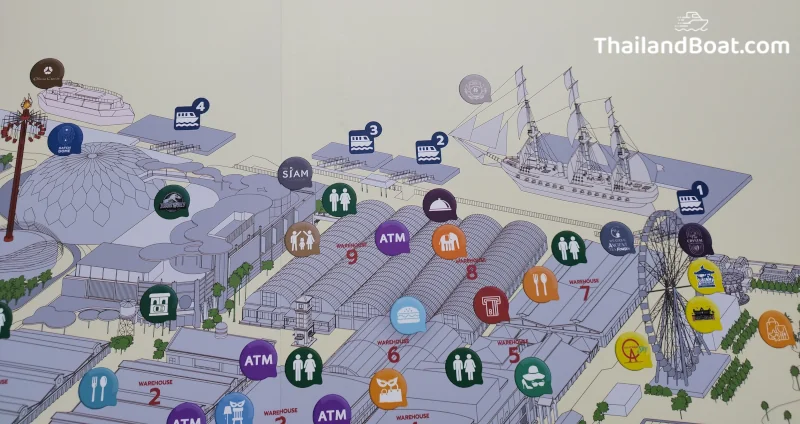 Asiatique Pier Map