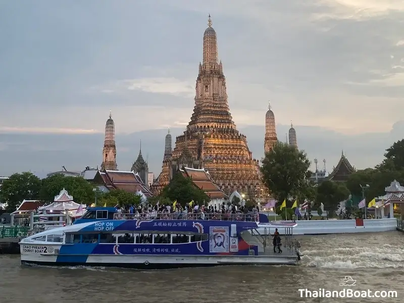Phra Arthit Pier to Wat Arun