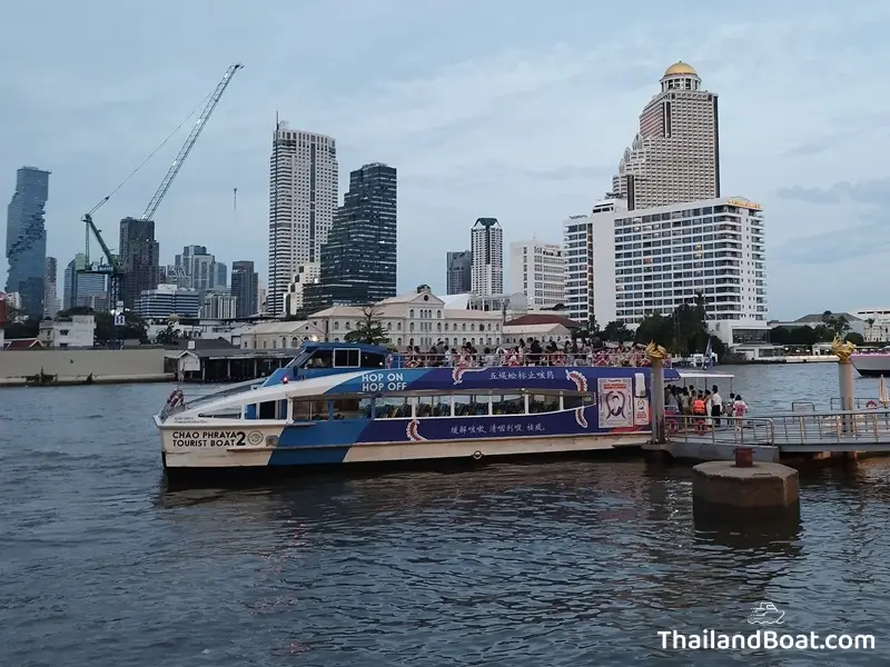 Blue Flag Boat - Chao Phraya Tourist Boat